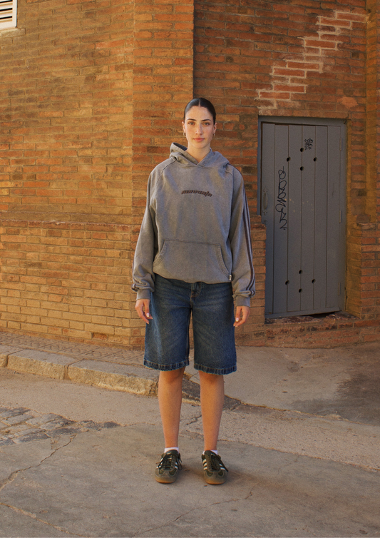 NOTORIOUS GREY HOODIE