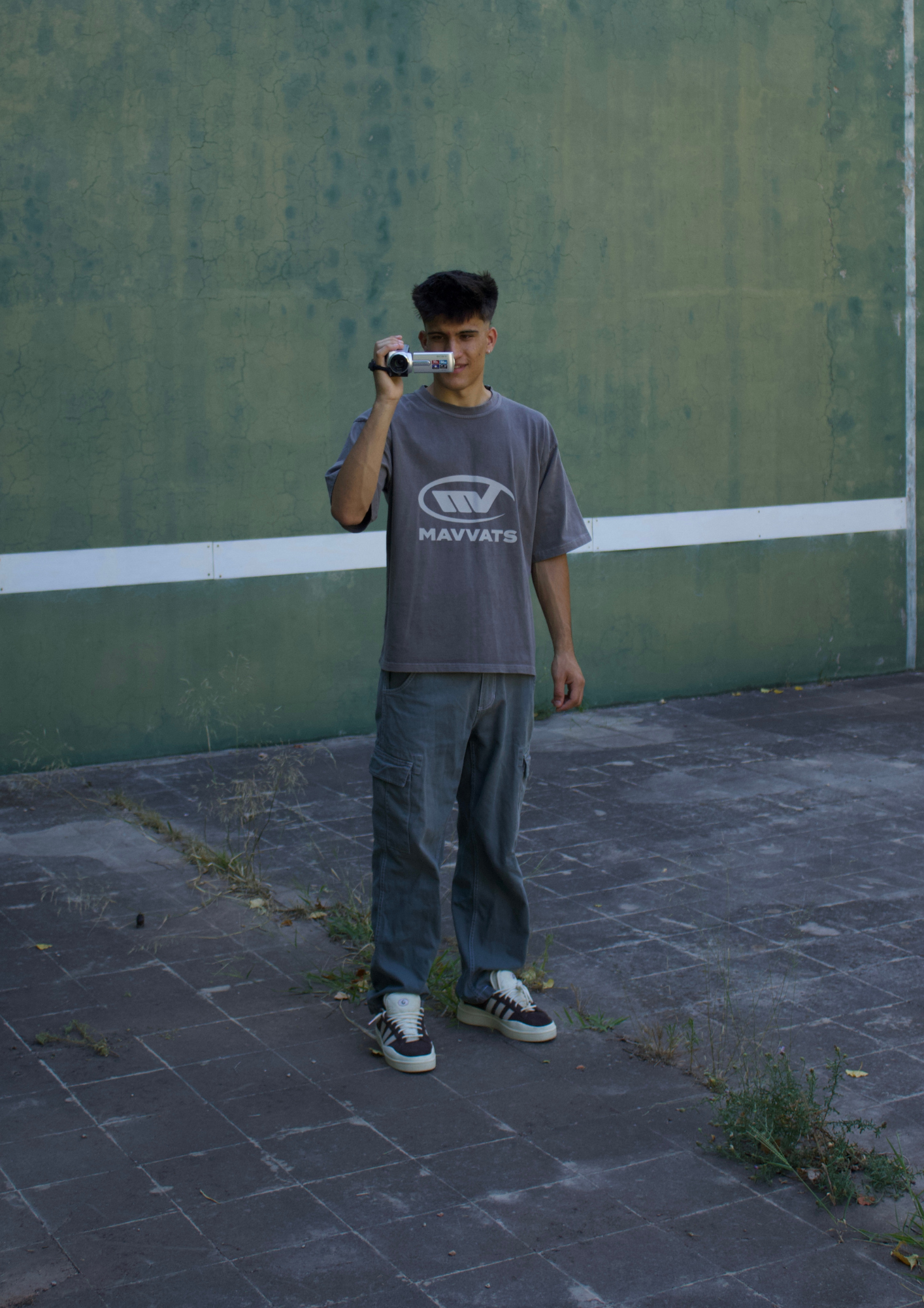 STONE GREY TEE